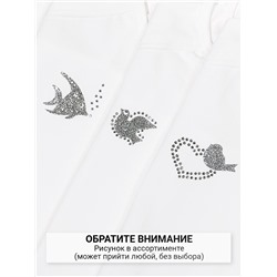 4090-01 Майка дев. белая (BAYKAR)