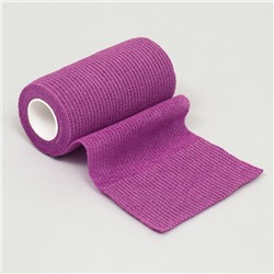 Бинт самофиксирующийся, 10 см, макс. растяжимость 4.5 м, фиолетовый