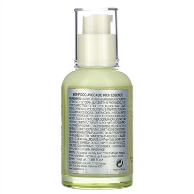 Skinfood, Avocado Rich Essence, 1.69 fl oz (50 ml)
