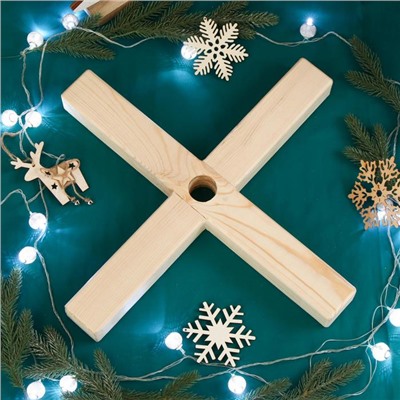 Подставка для ёлки, d=40 мм, дерево, Greengo