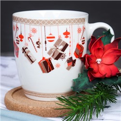 Кружка новогодняя 250 мл/ XP006 /уп 12/96/