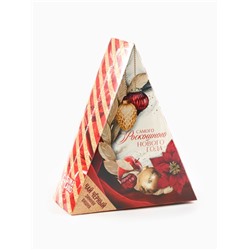 Чай новогодний чёрный «Самого роскошного нового года», вкус: зимняя вишня, 100 г