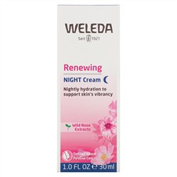 Weleda, Обновляющий ночной крем, эктракт шиповника, 1,0 ж. унц. (30 мл)