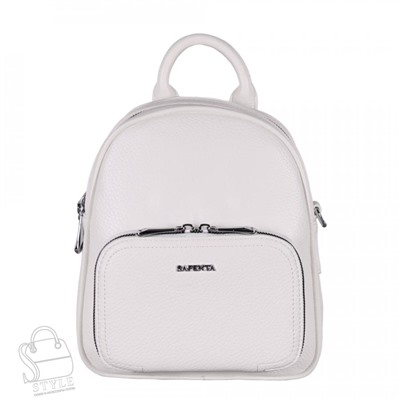 Рюкзак женский 670100 white Velina Fabbiano-Safenta/30