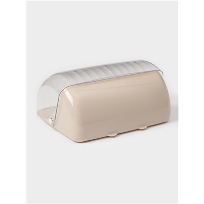 УЦЕНКА Хлебница «Изобилие», 32×25.5×15 см, светло-бежевая