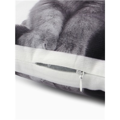 Подушка «Этель» Cat family, 40×33 см, велюр