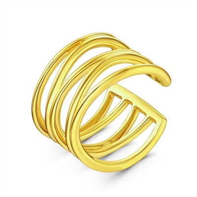 Кольцо из золочёного серебра 925 пробы К-3924лз