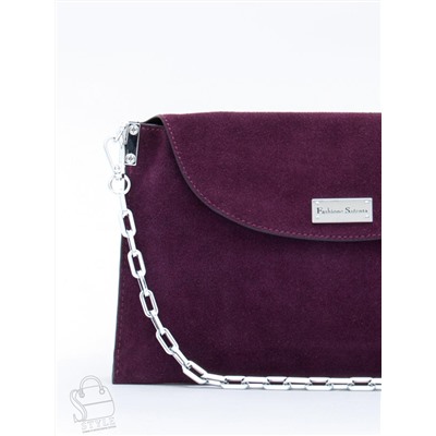 Сумка женская кожаная 98214-3MSS purple Velina Fabbiano-Safenta в Новосибирске