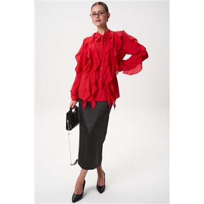 Рубашка Кристл (красный)