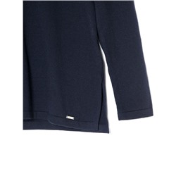 Джемперы CONTE LDK 056 Удлиненный вязаный пуловер с разрезами по бокам