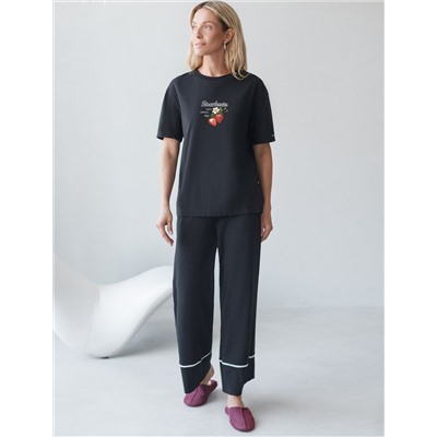 VILATTE Футболка D49.136