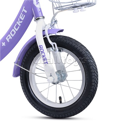 Велосипед 12" Rocket Luna, цвет сиреневый