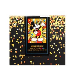 Алмазная вышивка полное заполнение «Микки Маус», на раме, 40×50 см