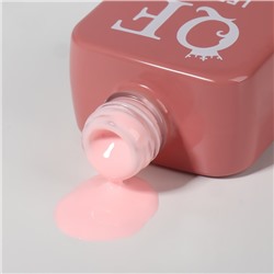 Гель лак для ногтей, однотонный, трехфазный, 10 мл, LED/UV, розовый (168)