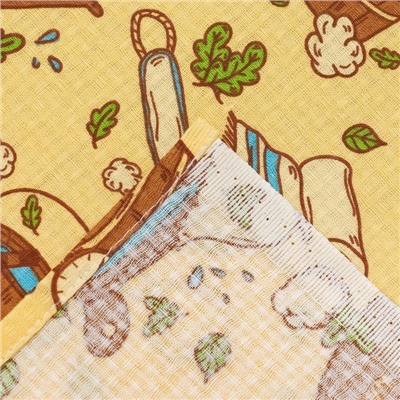 Полотенце для бани вафельное «Этель. С легким паром», 80×150 см, хлопок 100%