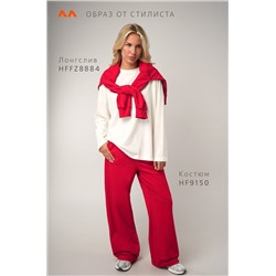 Женский лонгслив оверсайз Happyfox