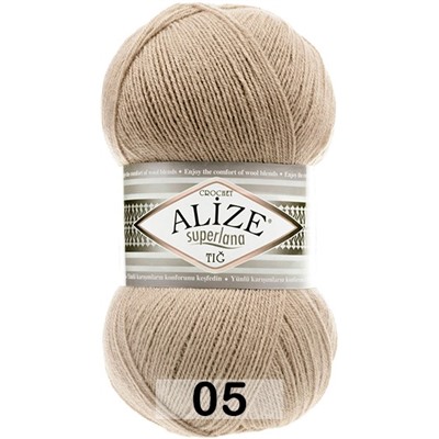 Пряжа Alize Superlana Tig