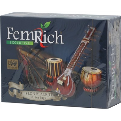 FemRich. Exclusive. Ceylon Black карт.пачка, 100 пак.