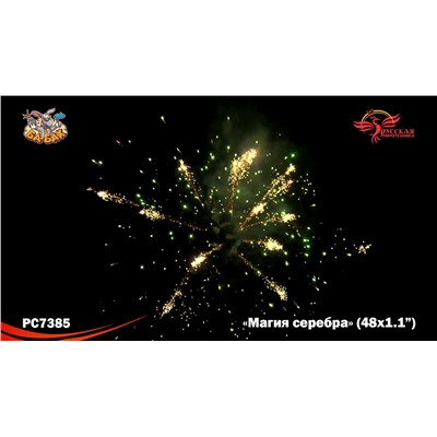 Фейерверк РС7385 Магия серебра (1,1" х 48)