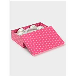 Сервиз чайный Доляна «Зелёный сад», 12 предметов: 6 чашек 220 мл, 6 блюдец d=13 см, фарфор