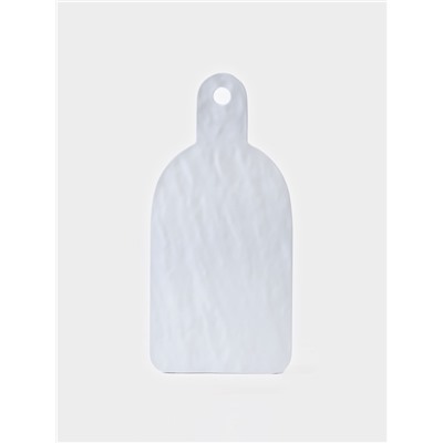 Доска разделочная «Белый Восток», 34.5×16.7×1.7 см, меламин, сервировочная, белая