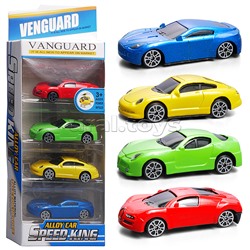 Набор машин "Стальной заезд" в коробке