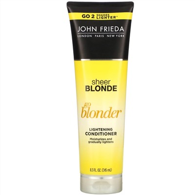 John Frieda, Осветляющий кондиционер Sheer Blonde, Go Blonder, 245 мл