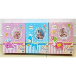 Фотоальбом 80 фото 10x15 С новорожденным / 9546 /уп 48/