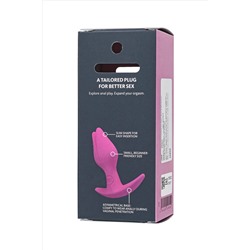 Розовый анальный стимулятор Bootie Fem - 8,5 см.