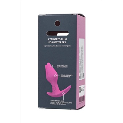 Розовый анальный стимулятор Bootie Fem - 8,5 см.
