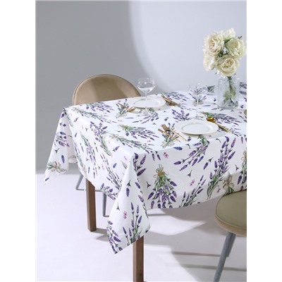 Скатерть «Этель» Lavender, 149×110 см, 100% хлопок, саржа 190 г/м²