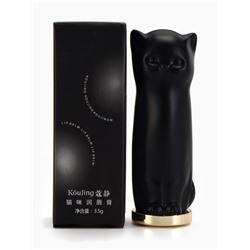 Оттеночный бальзам для губ "Cat black"