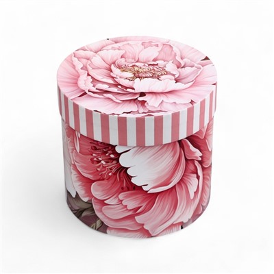 Набор шляпных коробок для цветов 5 в 1, упаковка подарочная, «Бутон», 16×14 см - 22×19.5 см