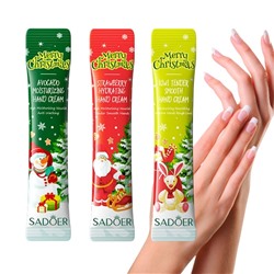 Крем для рук новогодний Sadoer, Пробник 4 мл.