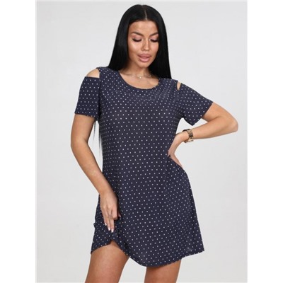 Платье "Блайнд" (Темно-синий)