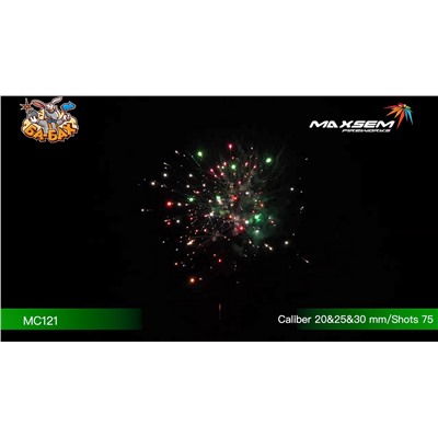 Фейерверк МС121 Night Fest (0,8", 1", 1,2" х 75)