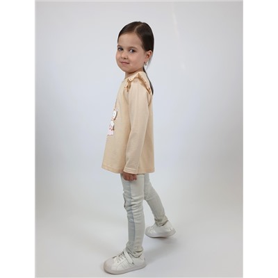 4-125-4. (Фуфайка для девочки, Лунева )