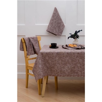 Натали Скатерть Скатерть двухсторонняя Фактура на льне