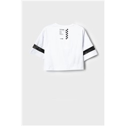 Фуфайка трикотажная для девочек (футболка) PLAYTODAY, 1240268