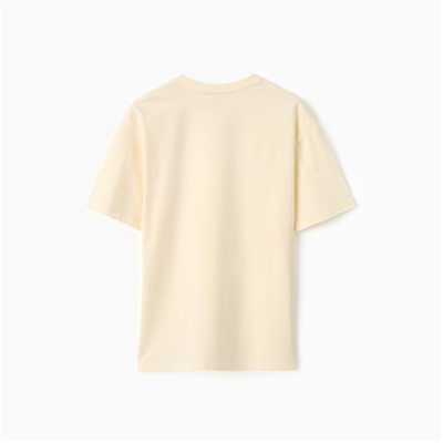 Футболка женская MINAKU, цвет молочный, размер 42-44