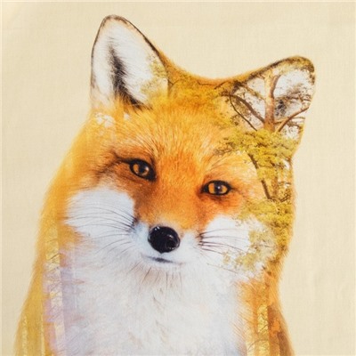 Фартук Этель «Лес», 65×60 см, хлопок 100 %, саржа, 190 г/м²