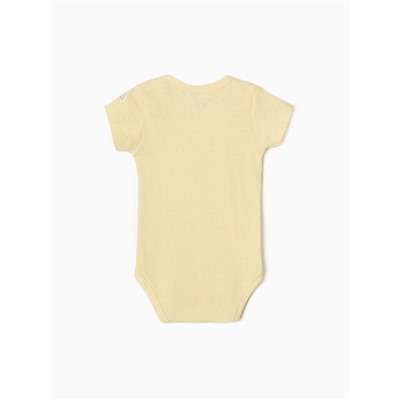 Боди Крошка Я Melange, рост 86-92, жёлтое