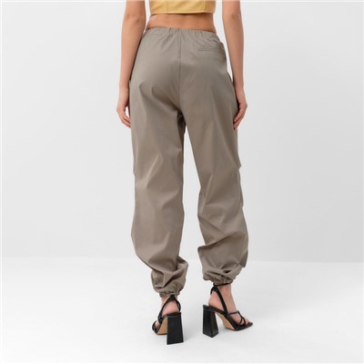 Брюки женские карго MIST, серые, размер 44-46 (М)