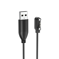 Кабель зарядки Hoco для смарт-часов Y25 5W 60см 1A  (black)