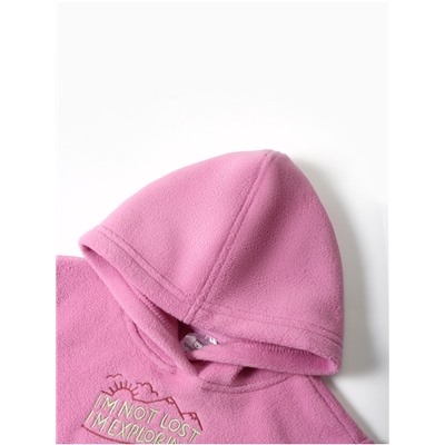 Худи для девочки «Крошка Я» Exploring, рост 80-86 см, лиловое