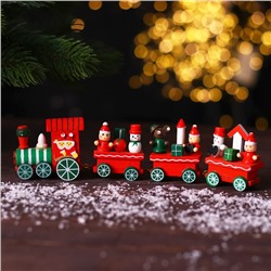 Сувенир «Новогодний поезд», 20 см