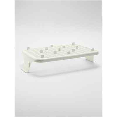 Туалет с сеткой, 44×33×11.5 см, коричневый, белый