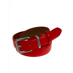 Ремень женский из искусственной кожи, цвет красный