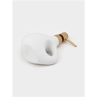 Дозатор для жидкого мыла Modern Gold, белый