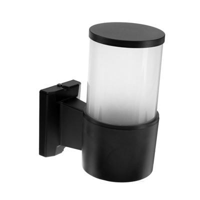Светильник настенный Luazon Lighting 1хE27×60 Вт «Матовый», пластик, вверх, черный